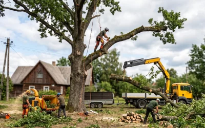 Combien coûte un abattage d&rsquo;arbre ? Tarifs 2026