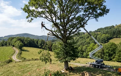 Élagage en hauteur : grimpe ou nacelle, quel prix ?