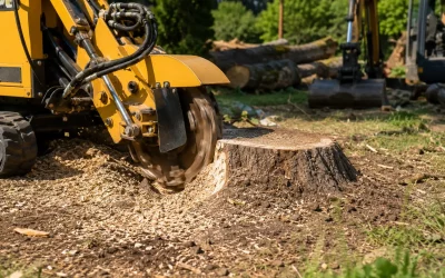 Dessouchage chimique ou mécanique : coût, efficacité